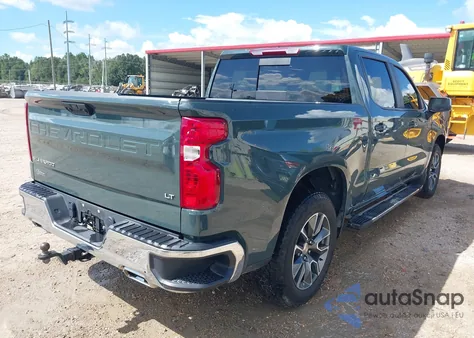 2025 Chevrolet Silverado 1500 4Wd Standard Bed Lt from USA, damaged, VIN 1GCUKDED3SZ168874